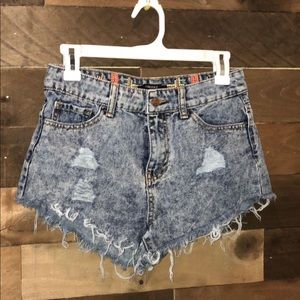 Jean shorts
